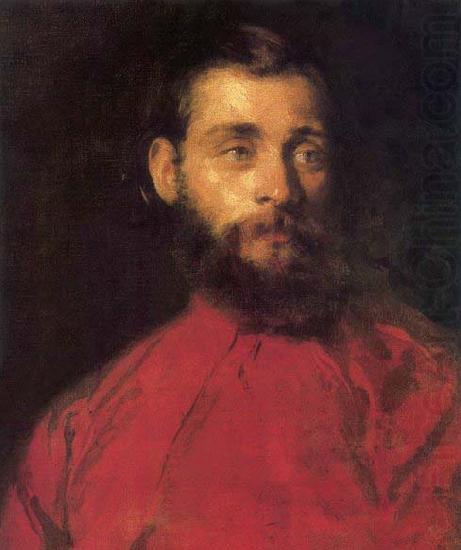 Brocky, Karoly Self-Portrait after 1850 china oil painting image